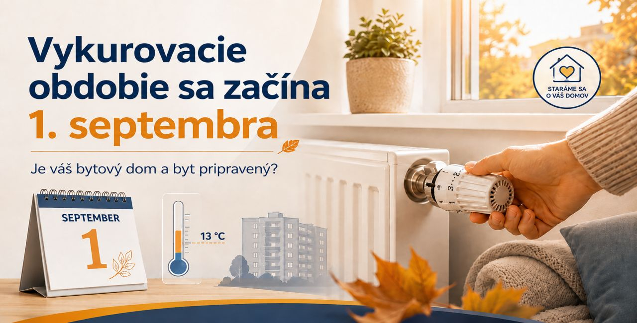 Pripravte svoj bytový dom a byt na vykurovaciu sezónu